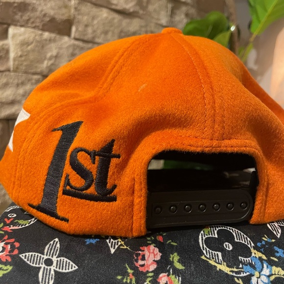 Rhude Vibrant Orange Cap with White Logo - Picture 6 of 13